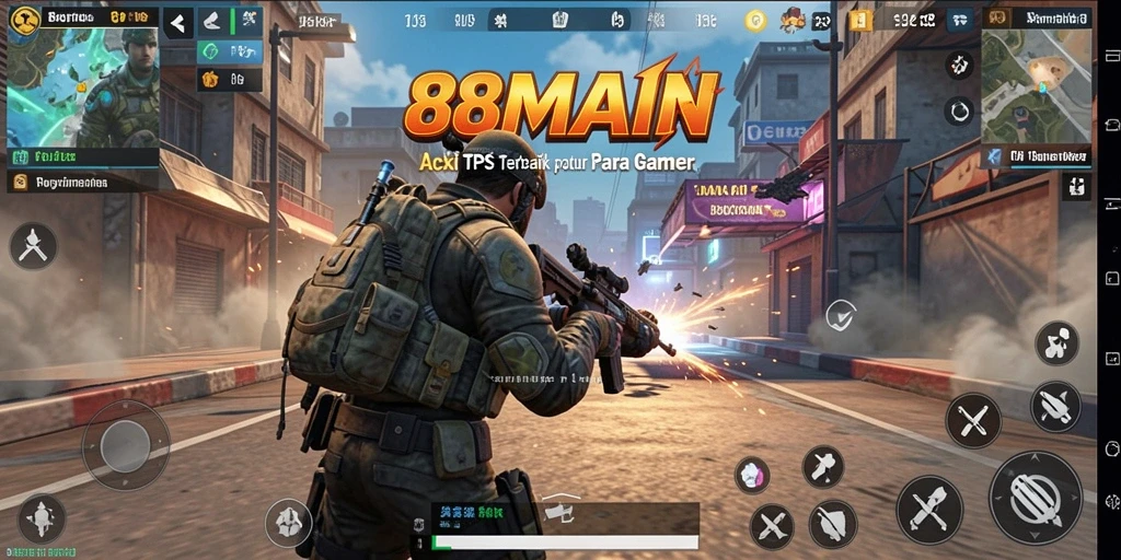 Tampilan gameplay menegangkan dari 88MAIN yang membuat pemain terlibat.