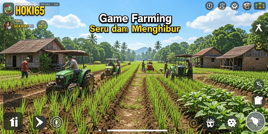Tangkapan layar HOKI65 menampilkan kebun yang indah dan beragam tanaman.