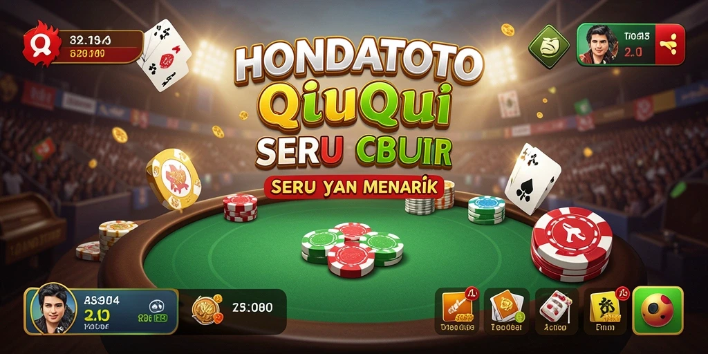 Tampilan gameplay QiuQiu yang menarik dan kompetitif.
