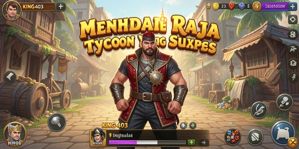 Gambaran menarik dari gameplay KING403 di dunia Tycoon.