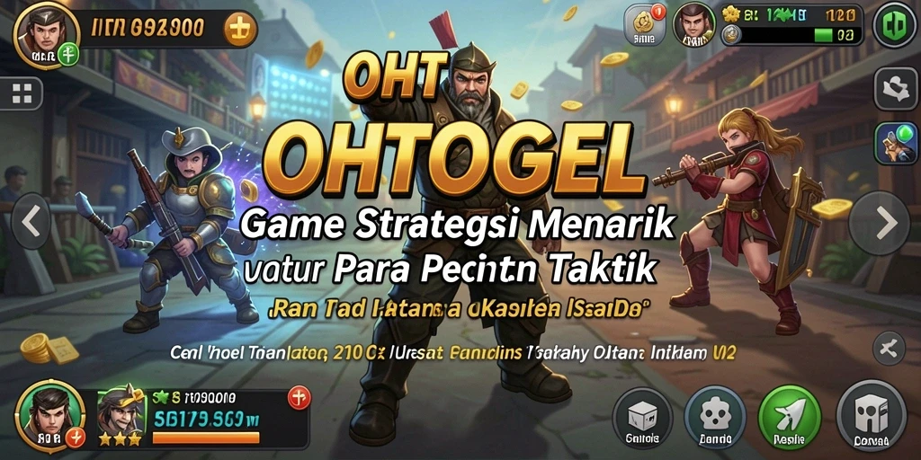 Screenshot gameplay OHTOGEL menampilkan suasana permainan strategi yang seru.