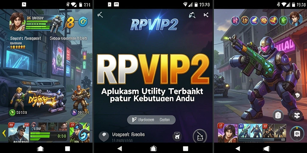 Tampilan antarmuka RPVIP2 yang modern dan mudah digunakan.