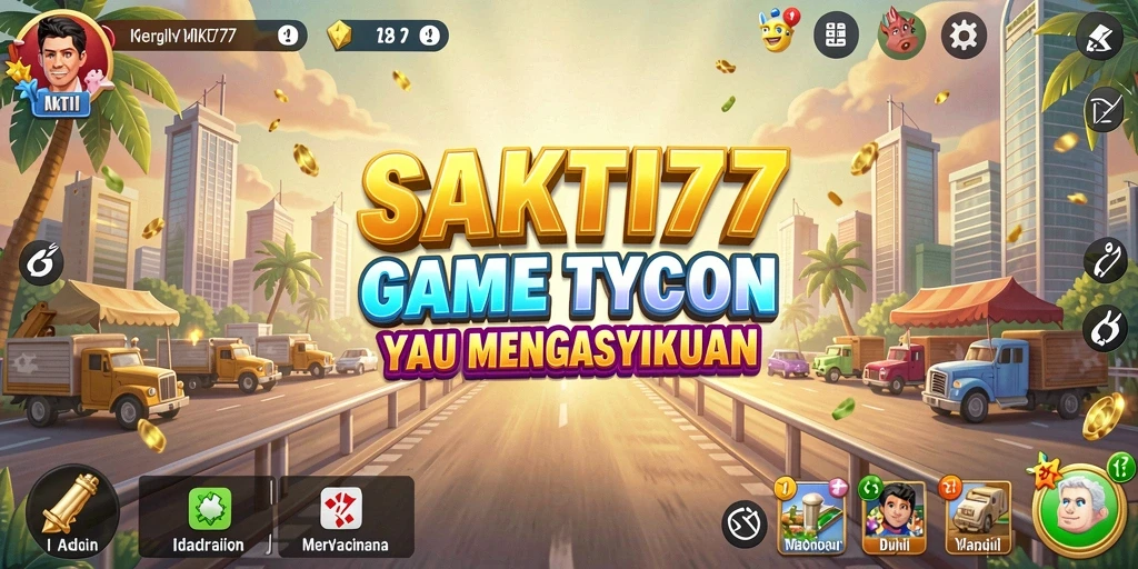 Tampilan gameplay SAKTI77 yang seru dan menarik di dunia Tycoon.