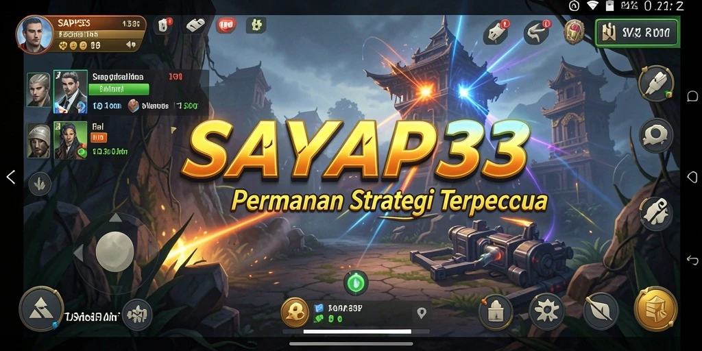 Tampilan gameplay menarik dari SAYAP33 yang penuh strategi.