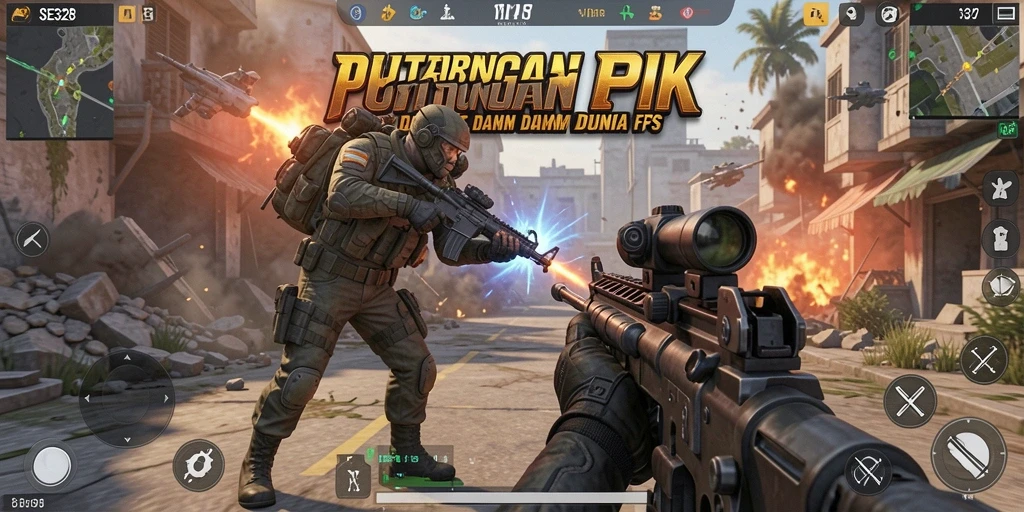 Tampilan gameplay SE328 yang intens dan penuh aksi.