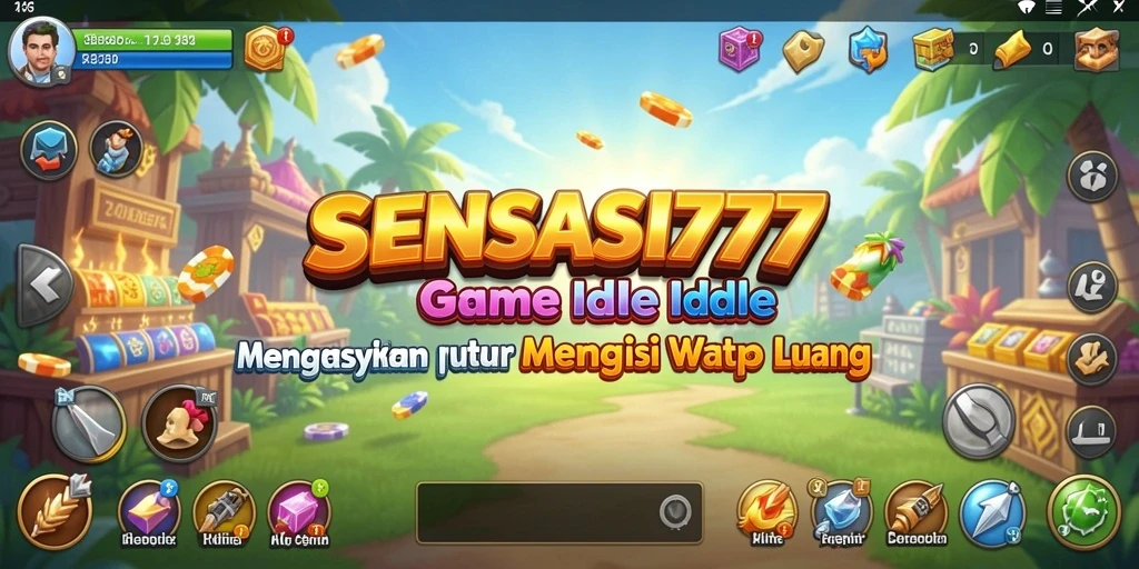 Tampilan menarik dari gameplay SENSASI777 yang mengasyikkan.