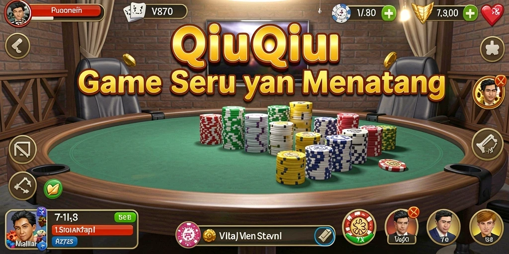 Screenshot gameplay QiuQiu yang seru dan menantang.