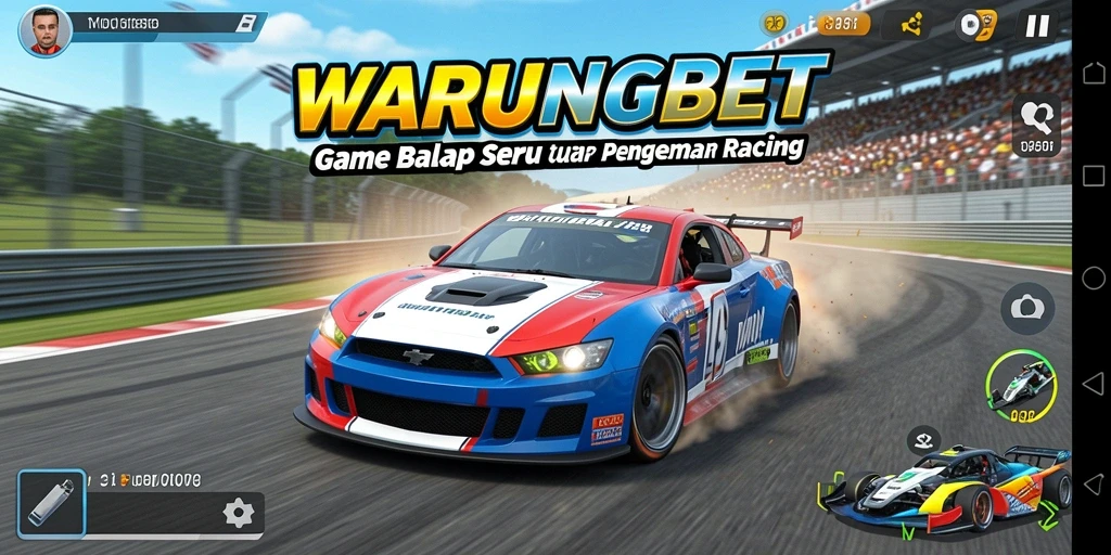 Gameplay balap menegangkan dari WARUNGBET yang membuat ketagihan.